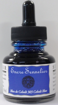 Sennelier ink 303 cobalt blue 30 ml (100 ml=20,90 €)